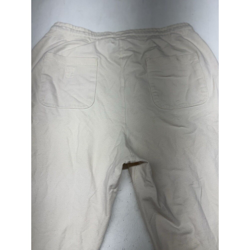 Vuori Laguna Lounge Pants 2.0 Womens L Cream French Terry Sweatpant VW437 - Picture 8 of 8